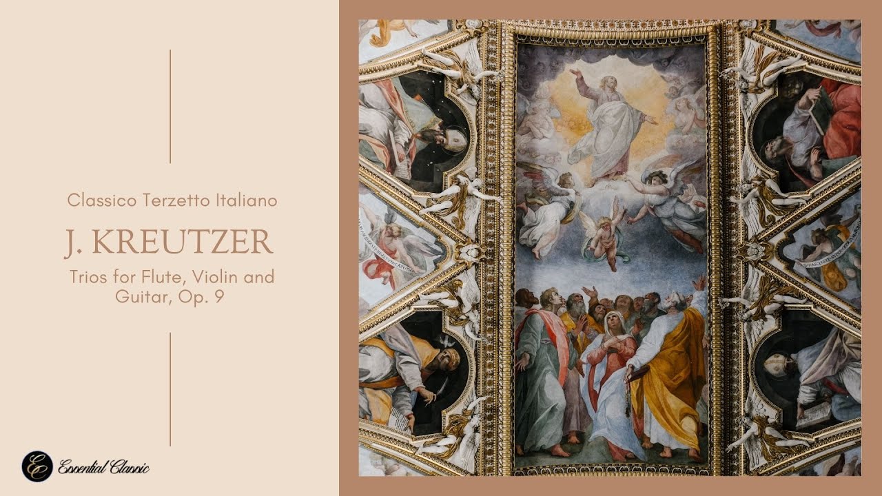 Kreutzer Trios for Flute, Violin and Guitar, Op. 9 Classico Terzetto