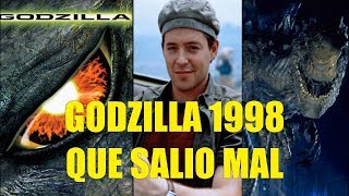 Godzilla 1998 Que Salio Mal y Curiosidades
