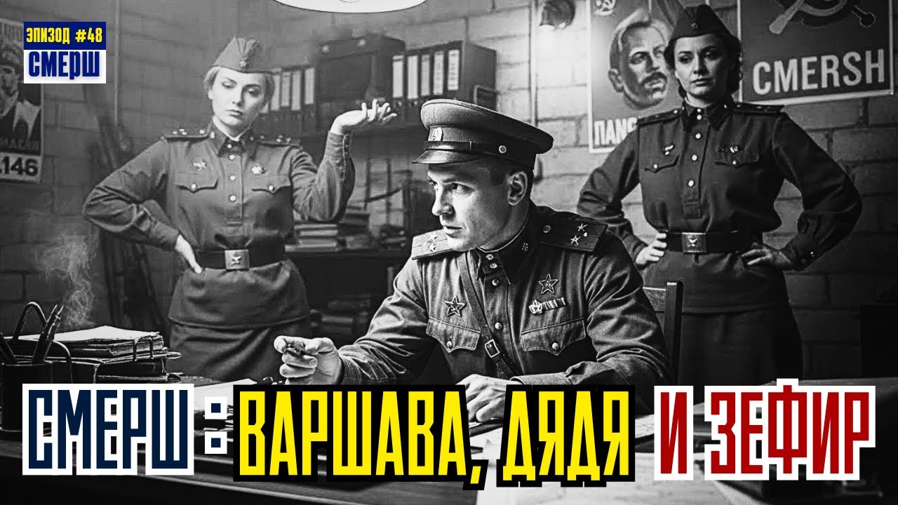 СМЕРШ: Драма Разведки | ЭПИЗОД №48 | Почему Пропал Зефир и Кто такой Дядя?