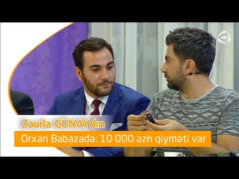 Orxan Babazadənin özəl əşyasının şok qiyməti