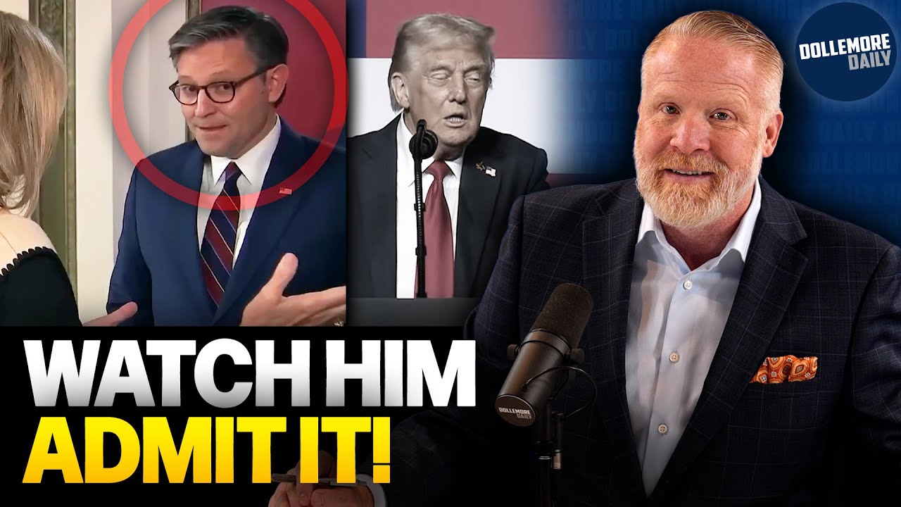 Mike Johnson CAUGHT ON CAMERA ADMITTING TRUMP IS 'UNWELL'!!!