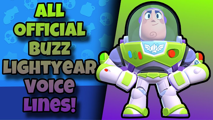 Buzz Lightyear Voice Lines | Brawl stars