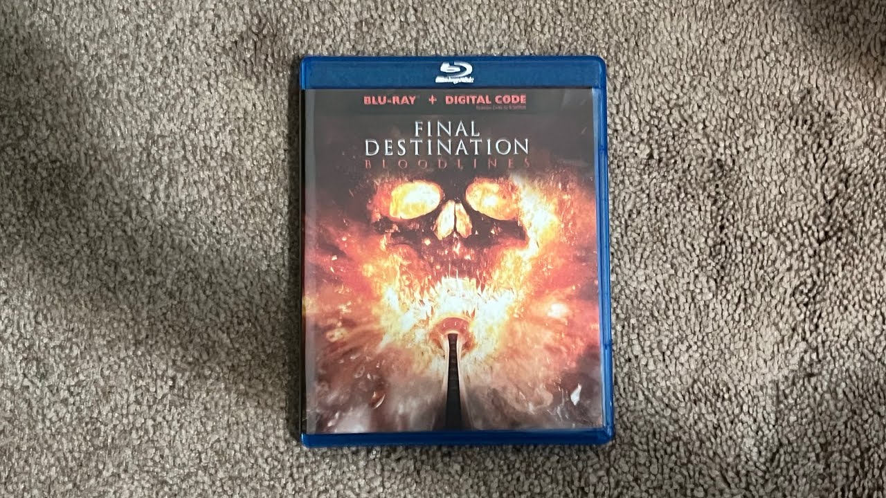 Final Destination Bloodlines Blu ray unboxing
