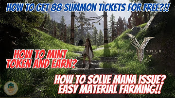 LEGEND OF YMIR - HOW TO MINT TOKEN? - HOW TO GET FREE 88 SUMMONS TICKET? -BAKA MAKA EPIC KA NA DITO!
