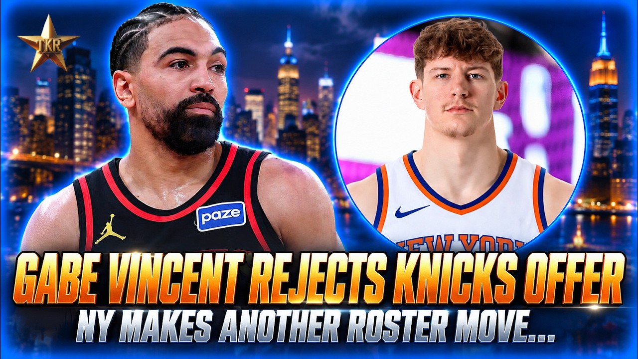 Gabe Vincent REJECTS Knicks Offer! NY Makes ANOTHER Roster Move... | Knicks News