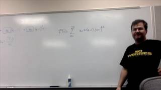 Sequences and Series -- Binomial Theorem for Square Root