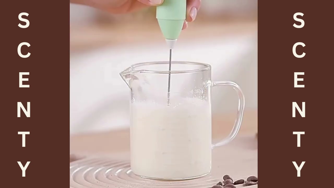 Scenty Handheld Coffee Frother Electric Milk Frother