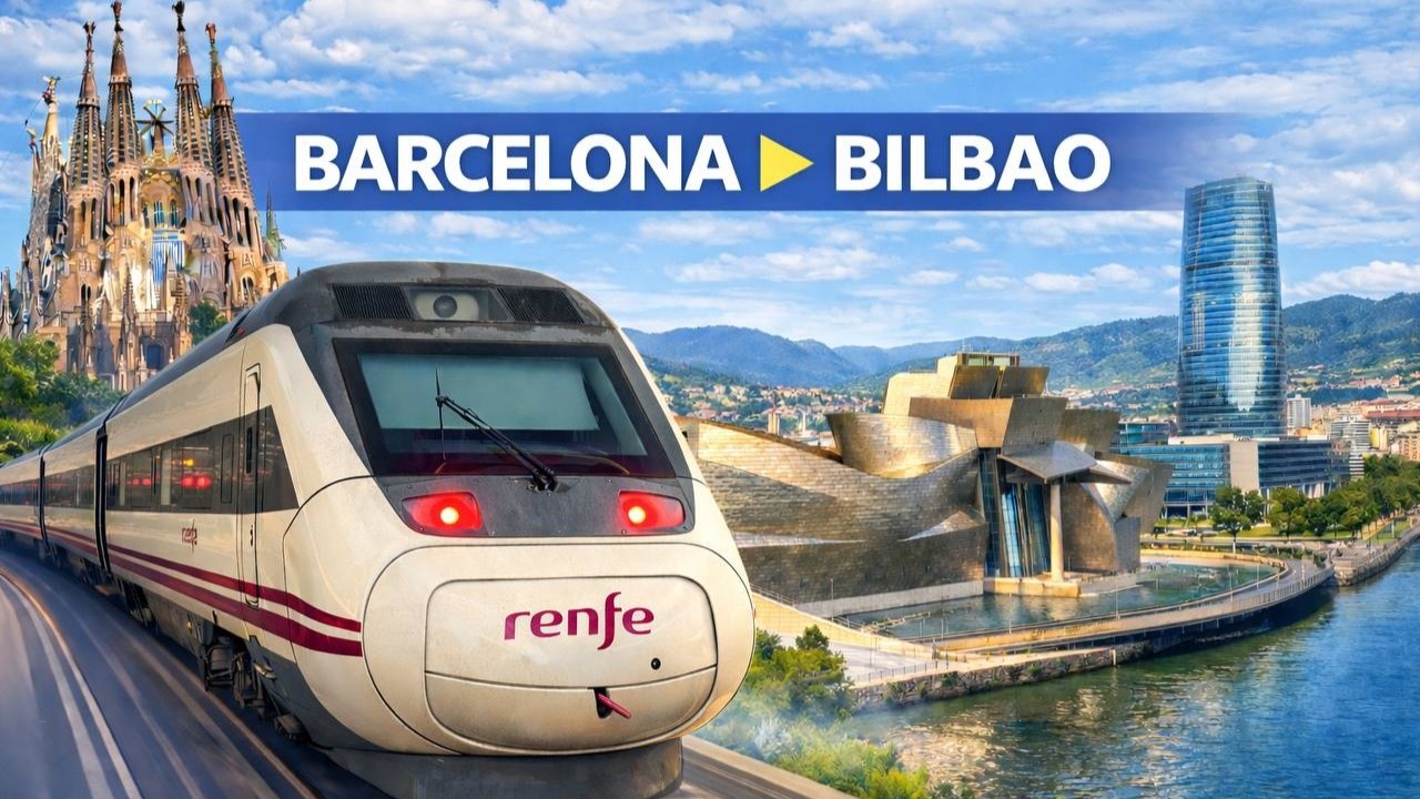 Barcelona → Bilbao | Train Journey