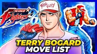 TERRY BOGARD MOVE LIST - The King of Fighters '96 (KOF96) screenshot 4