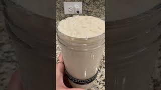 Peaked Sourdough Starter #bread #baking #sourdough bread #sourdoughstarter