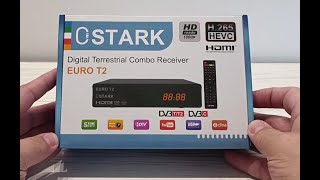 OSTARK EURO T2 - recenzja dekodera DVB-T2 / DVB-C