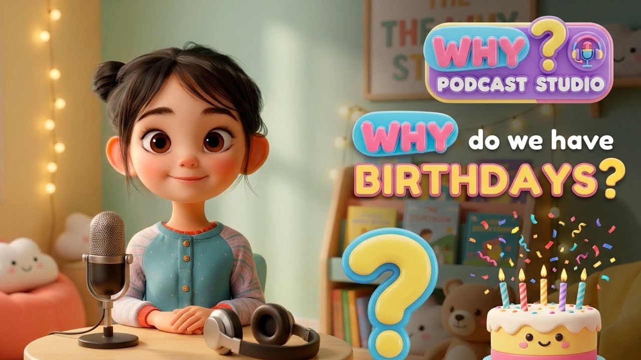 Why Do We Celebrate Birthdays? Kids Podcast Episode