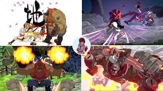 Guilty Gear Super Moves Comparison (Classic vs Modern)