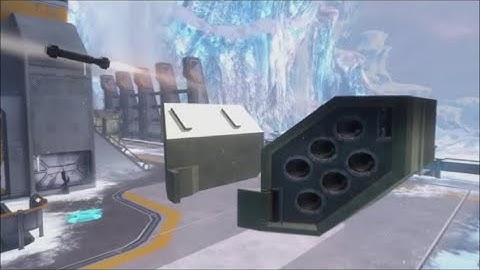 Halo 3 - Secret Vehicles & Equipment Hidden On The New Maps (Waterfall & Edge)