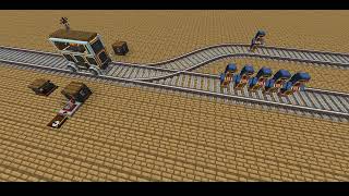 【Minecraft Create】The best correct solution to the trolley problem