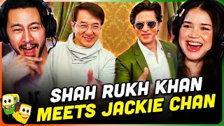 SHAH RUKH KHAN MEETS JACKIE CHAN! | Video Compilation Reaction!
