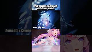 ADMIT, CYRENE &amp; AEMEATH ARE A LITTLE SIMILAR.. #wuwa #aemeath #cyrene