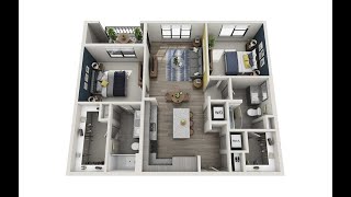 B1 2 Bedroom Tour
