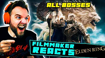 FILMMAKER REACTS: ELDEN RING ALL BOSSES WITH CUTSCENES (NO DAMAGE)