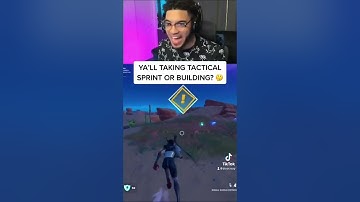 Would you take TACTICAL SPRINT over BUILDING in Fortnite Chapter 3 Season 2? #shorts