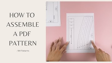 How to assemble a PDF pattern - NH Patterns