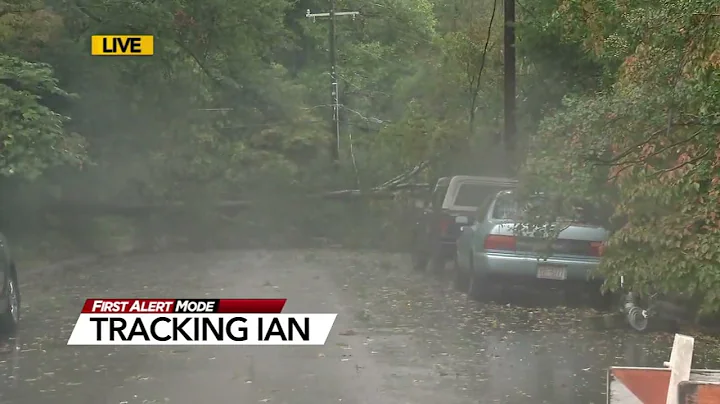 Rain, winds take down tree, power lines in Durham