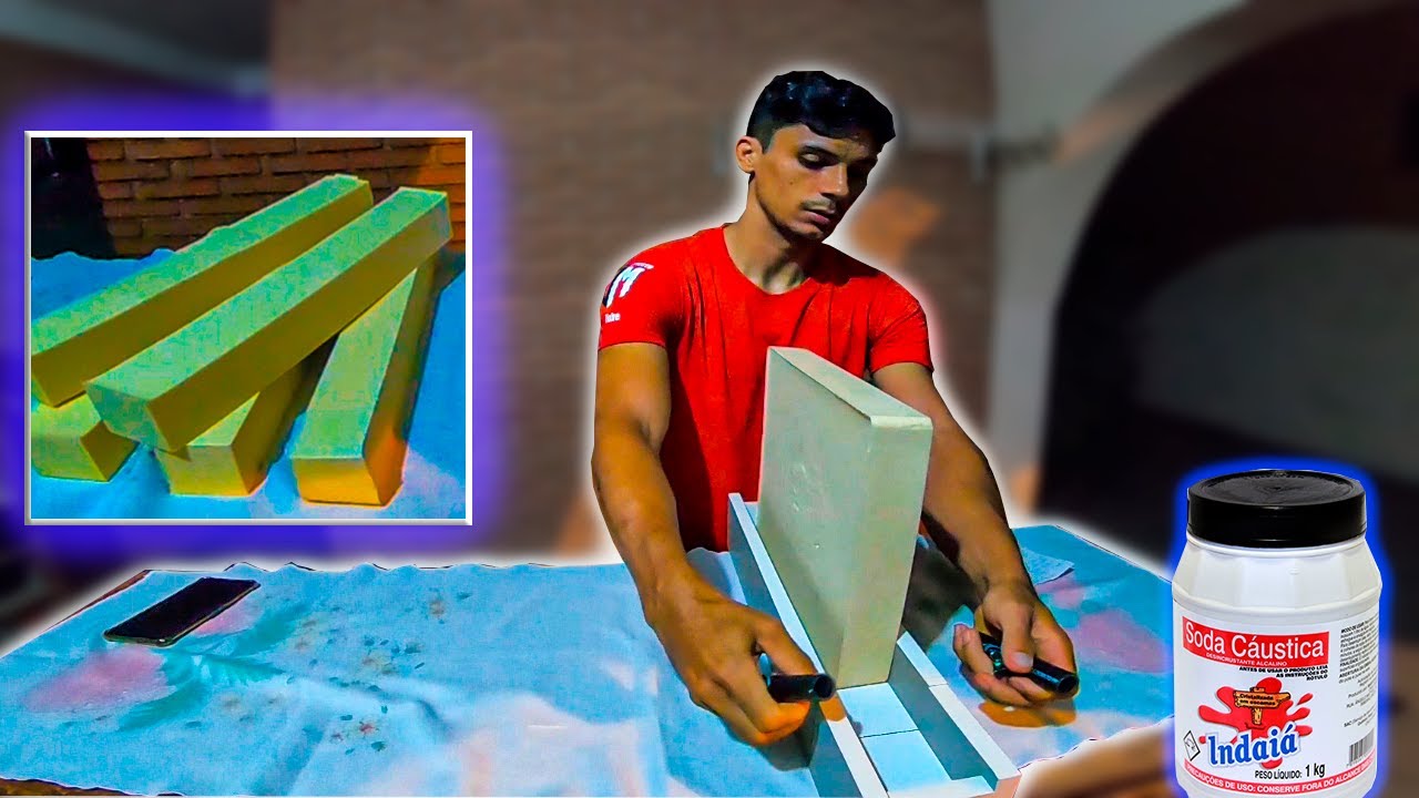 NOVO SABÃO CASEIRO COM SODA INDAIÁ