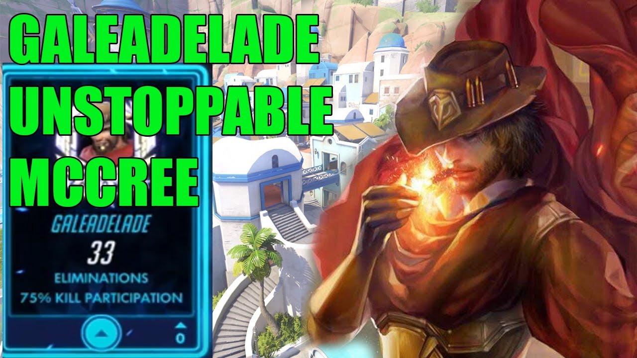 GALE UNSTOPPABLE MCCREE GAMEPLAY POTG - GRAND MASTER OVERWATCH SEASON 26