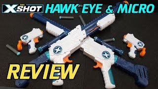 X-Shot EXCEL Combo Pack - Two Hawk Eye & Two Micro Blasters by ZURU