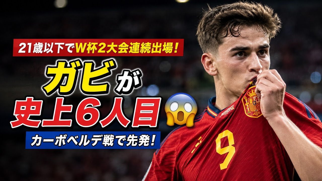 Historic Achievement] 21-year-old Gavi reaches legendary milestone