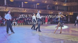 Vladslav Radchenko & Polina Teteruk  |  2024 The Open Ｗorlds U19 Latin  |  Rumba