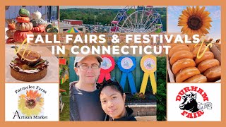 FALL FAIRS & FESTIVALS 🎡 Things To Do in Connecticut | Marchmalloworld