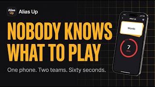Alias: The Party Word Game for One Phone (Free App) screenshot 1