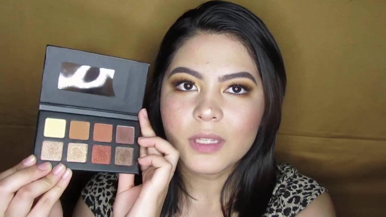New Morphe copper popper mini palette review and demo YouTube