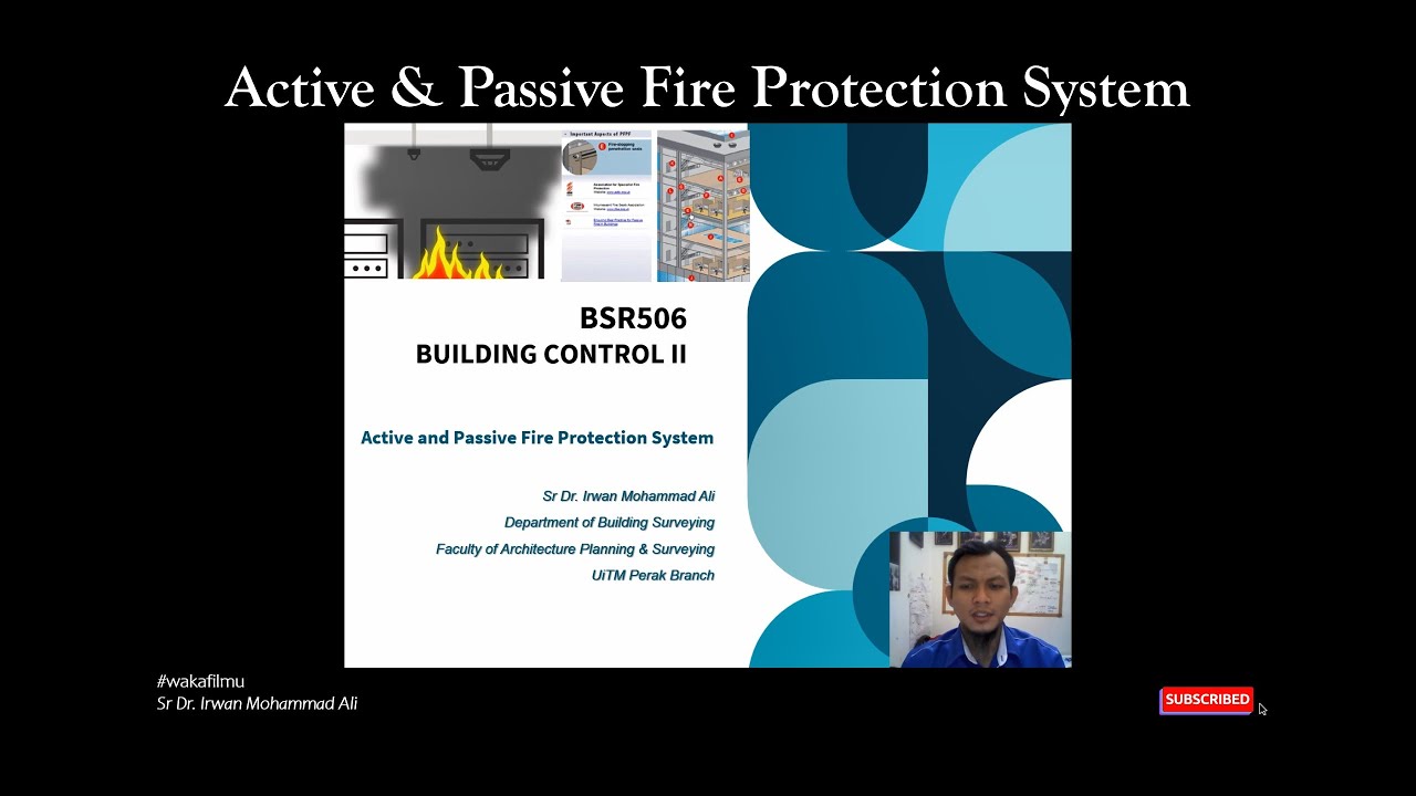 Building Control Active and Passive Fire Protection System YouTube