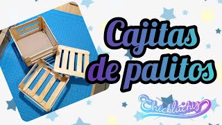 Como hacer Cajitas con abatelengua Diy para centro de mesa #fiestas #craft