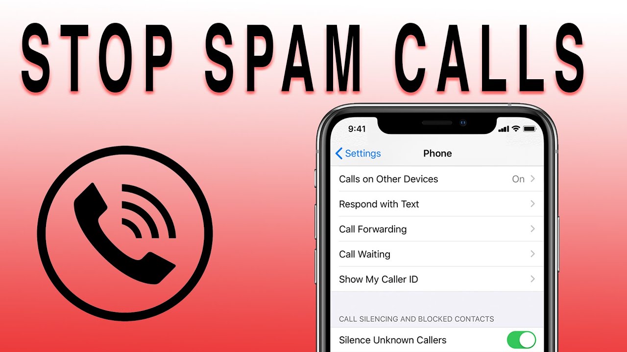 Stop Spam Call On Iphone Youtube