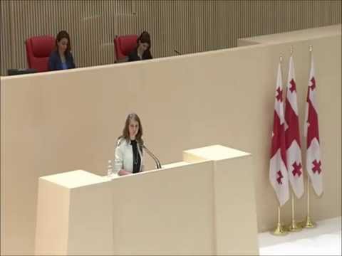 \"2014 წლის მოწვევის\" გახსნა - ხატია ქობალია