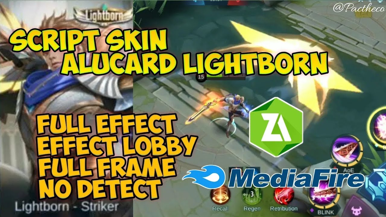 Script Skin Alucard Lightborn Full Effect Terbaru 2026 | MLBB