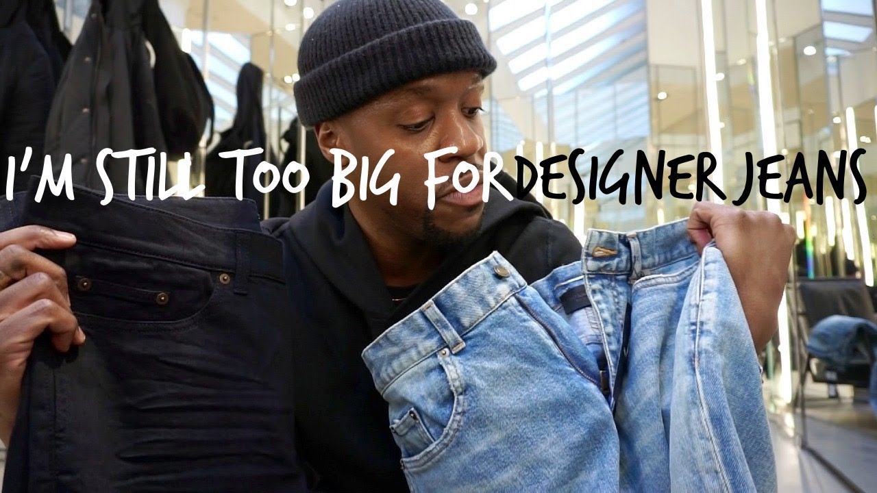 I LOST WEIGHT & I STILL CAN'T FIT INTO DESIGNER JEANS| SAINT LAURENT,  CELINE, AMIRI, GUCCI & MORE! - YouTube