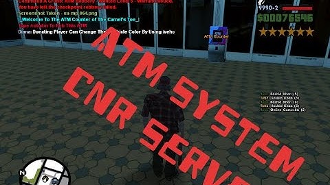 SA-MP Cnr Server Atm Robberi System