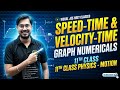 Master Graph Numericals in 20 Minutes! | Speed-Time & Velocity-Time | Class 11 Physics