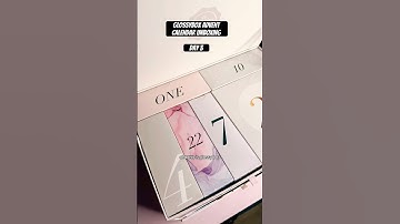 Glossybox advent calendar unboxing!! What’s inside today? #beauty #beautyunboxing
