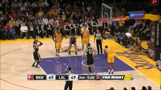 Deron Williams & Brook Lopez Full Highlights vs lakers 20.11.12 - 22 Pts & 10 asissts , 23 points