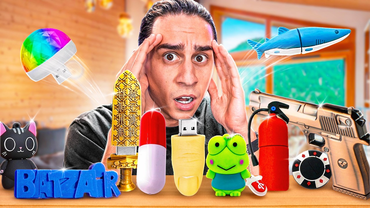 J'ai Acheté les CLÉS USB les plus INSOLITES