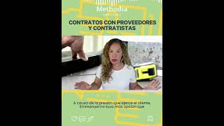 Contratos con proveedores y contratistas