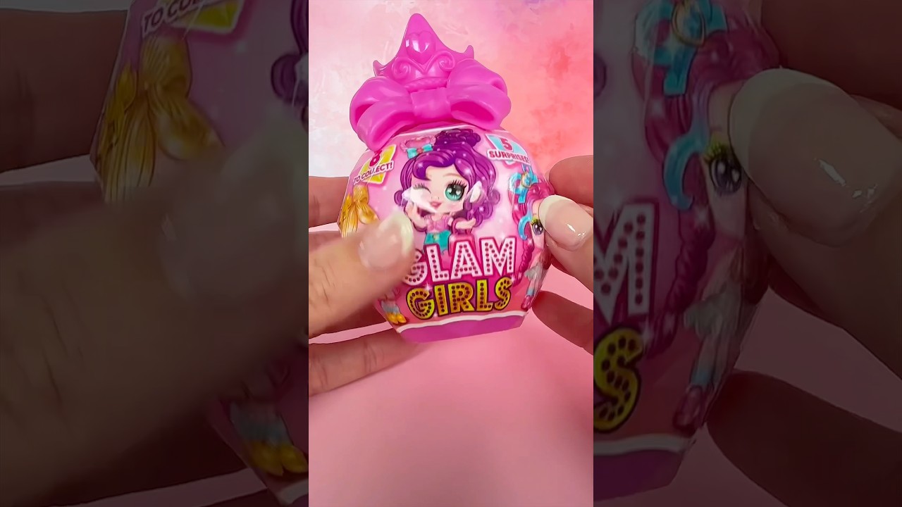 Cute ASMR Glam Girl Doll Unboxing 