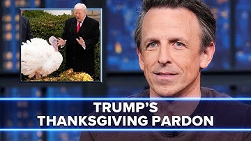 President Trump Pardons Gobble and Waddle Ahead of Thanksgiving