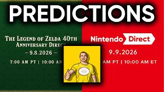 Zelda 40th & September 2026 Nintendo Direct Predictions!!