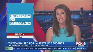 UC Schools To See Tuition Hike